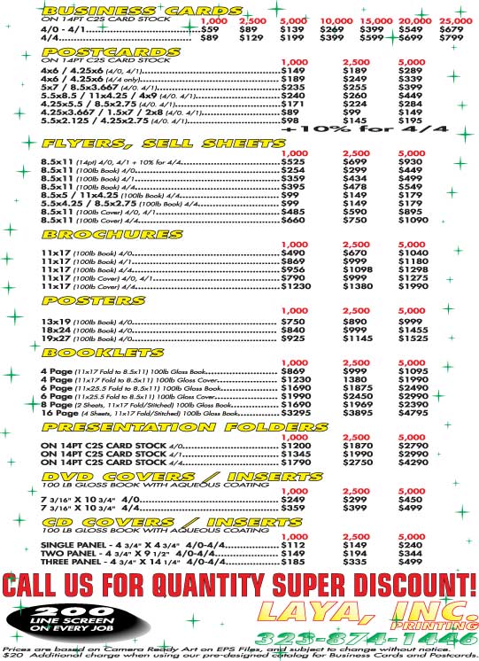 Price-List